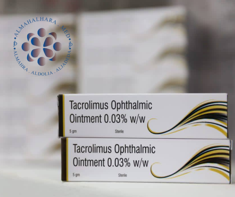 Tacrolimus ophthalmic ointment 0 03 almahara med